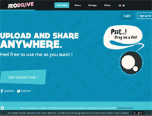 Tablet Screenshot of jeodrive.com